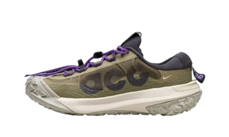 Nike ACG Mountain Fly 2 Low Neutral Olive Mountain Grape - MTHOR SHOP