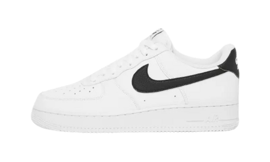 Nike Air Force 1 Low '07 White Black Pebbled Leather - MTHOR SHOP