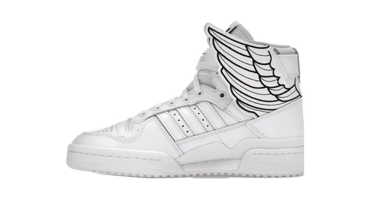 adidas Forum Hi Wings 4.0 Jeremy Scott White Black - MTHOR SHOP