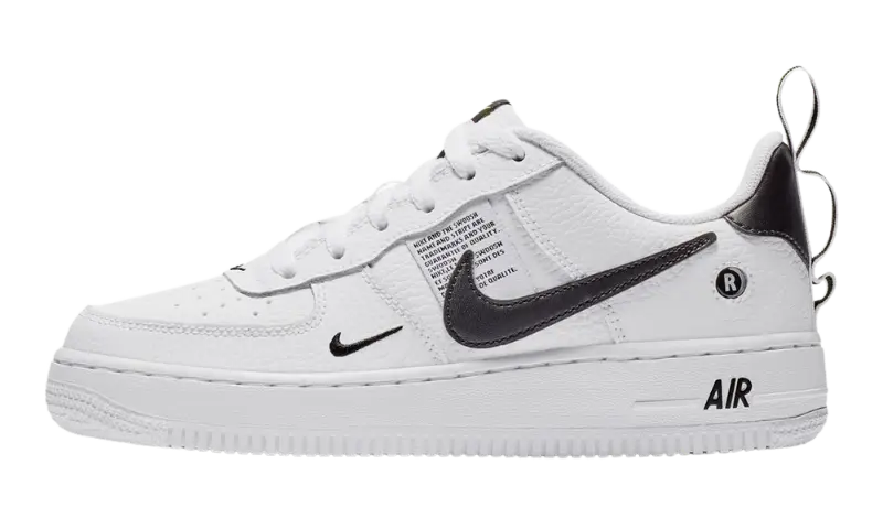 Nike Air Force 1 Low Utility White Black (GS) - MTHOR SHOP