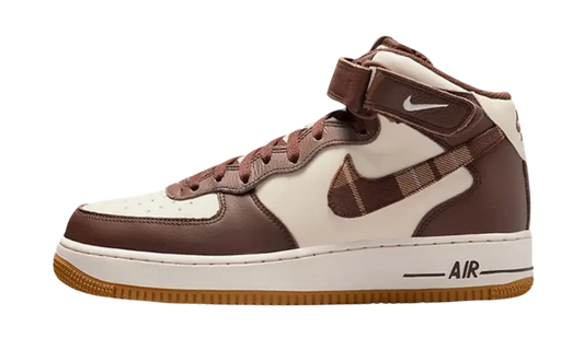 Nike Air Force 1 Mid '07 Brown Plaid - MTHOR SHOP