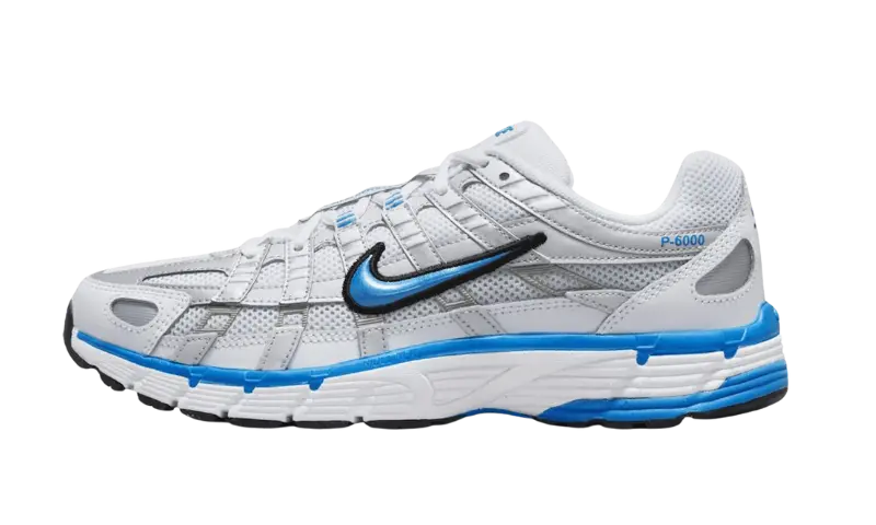 Nike P-6000 Metallic Platinum Photo Blue (W) - MTHOR SHOP