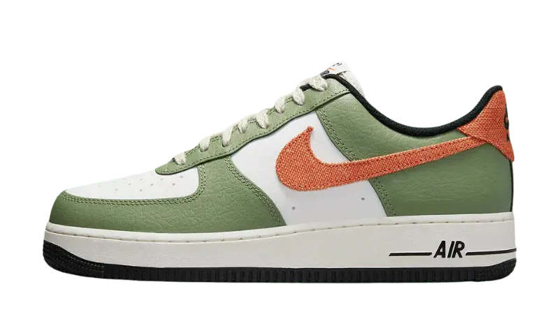 Nike Air Force 1 Low '07 Oil Green Orange - MTHOR SHOP