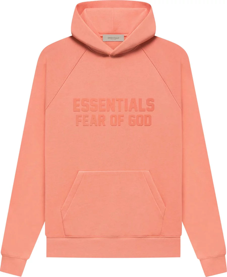 Fear of God Essentials Hoodie Coral