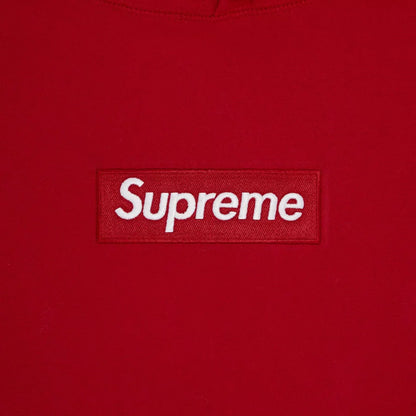 Supreme Box Logo Hooded Sweatshirt (FW23) Red