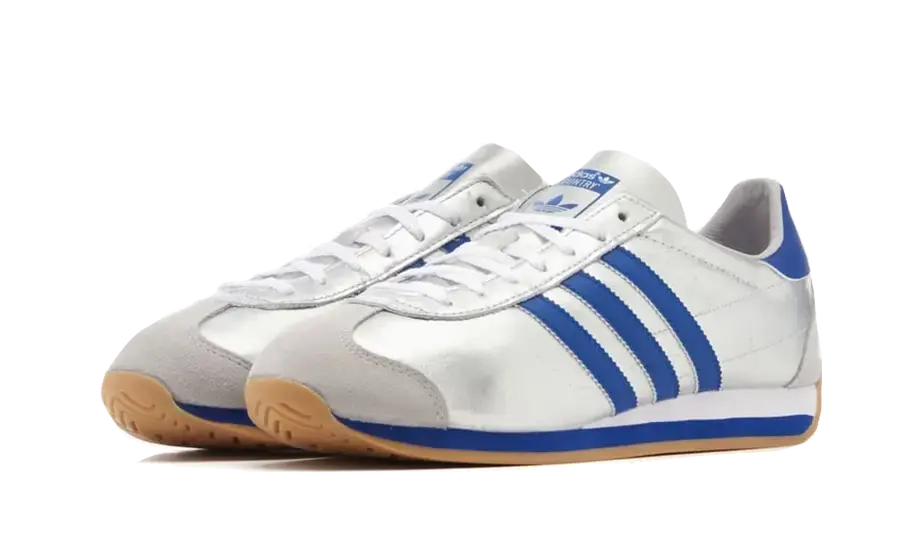 Adidas Country OG Matte Silver Bright Blue