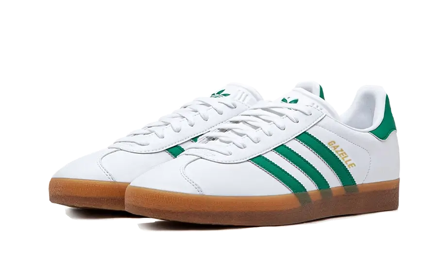 Adidas Gazelle Cloud White Bold Green