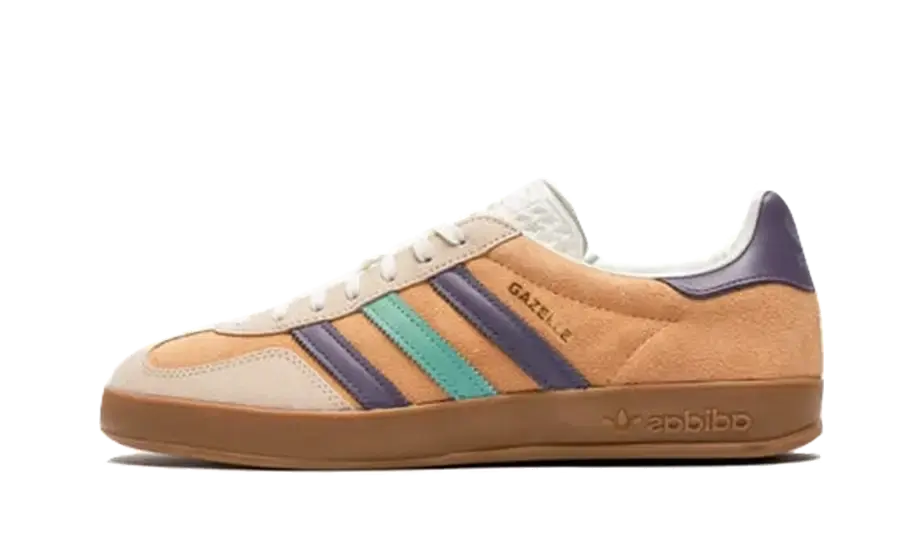 Adidas Gazelle Indoor Glow Orange Shadow Violet 