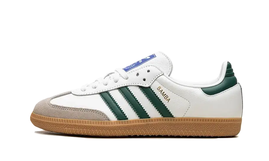 Adidas Originals Samba OG White Collegiate Green Gum 