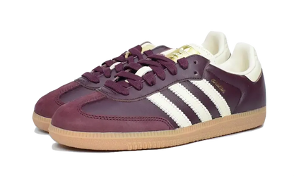 Adidas Samba OG Maroon Crewht Gold