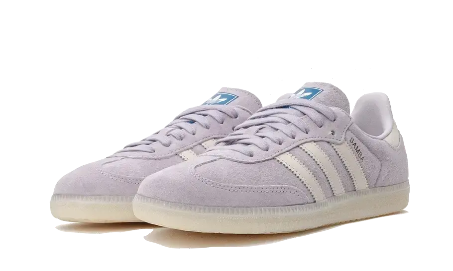 Adidas Samba OG Silver Dawn Chalk White