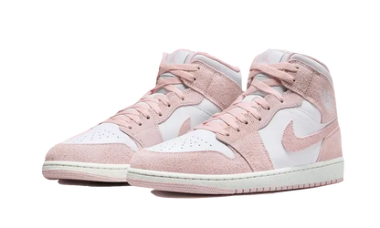 Air Jordan 1 Mid Pink Suede