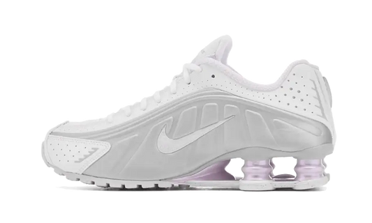 Nike Shox R4 White Metallic Platinum Barely Grape (W) HF5076-100 MTHOR SHOP