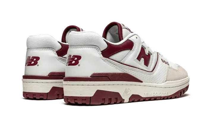 New Balance 550 Sea Salt Burgundy - BB550LI1