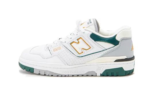 New Balance 550 White Nightwatch Green