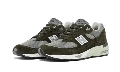 New Balance 991 Made In U.K Olive  - M991OLG