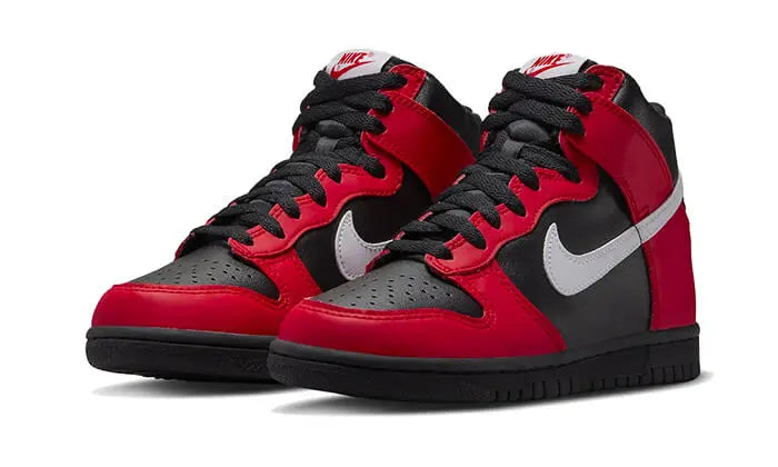 Nike Dunk High Black Red