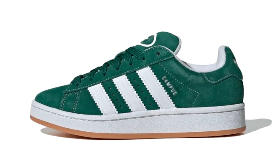 Adidas Campus 00s Dark Green Cloud White (Enfant)