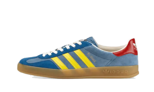 Adidas Gazelle Gucci Light Blue Yellow