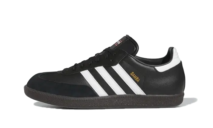 Adidas Samba Leather Black White