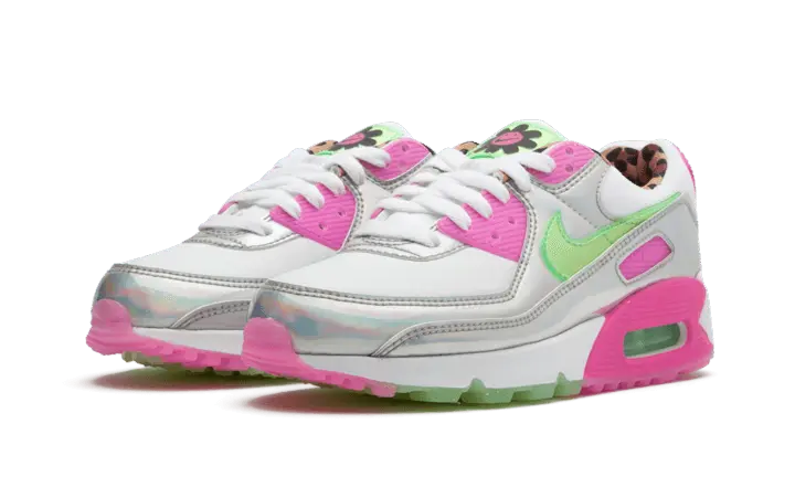 Nike Air Max 90 LX Daisy Leopard Iridescent - CQ2559-100