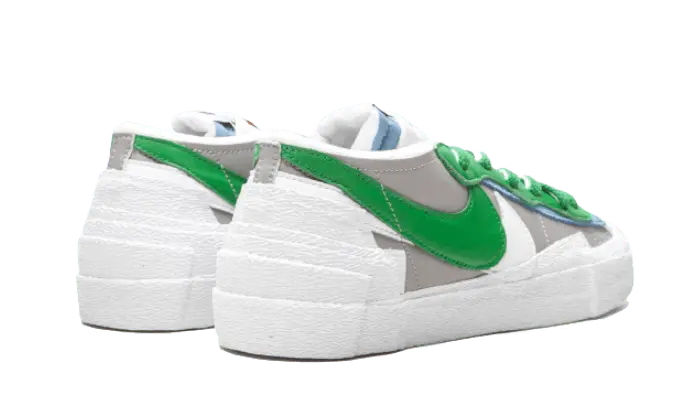 Nike Blazer Low Sacai Medium Grey Classic Green - DD1877-001