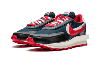 Nike LD Waffle Sacai Undercover Midnight Spruce University Red - DJ487…