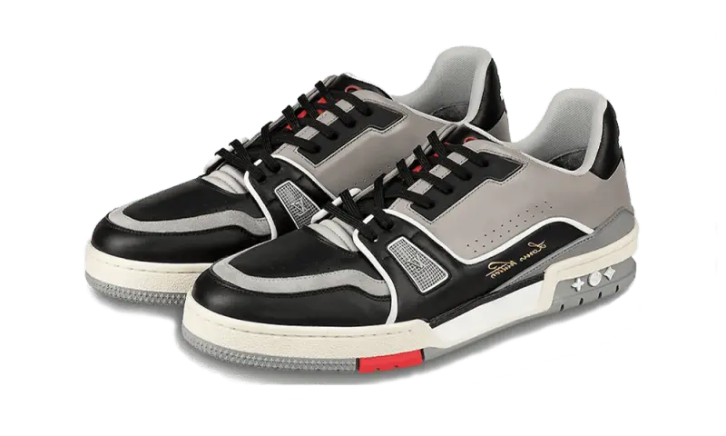 Louis Vuitton LV Trainer Sneaker Low Black Grey