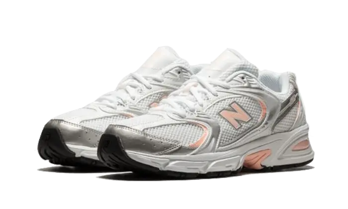 New Balance 530 White Silver Pink