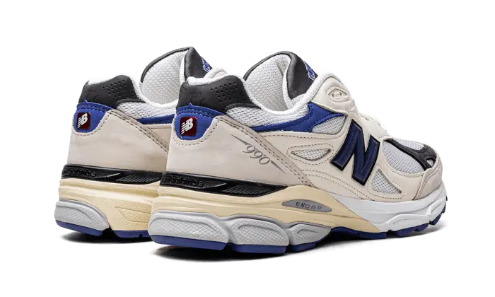 New Balance 990 v3 Made In USA Cream Blue