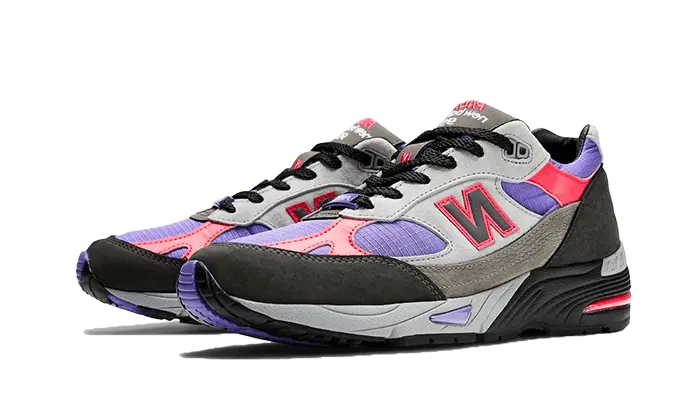 New Balance 991 Made In UK Palace Black Purple Pink