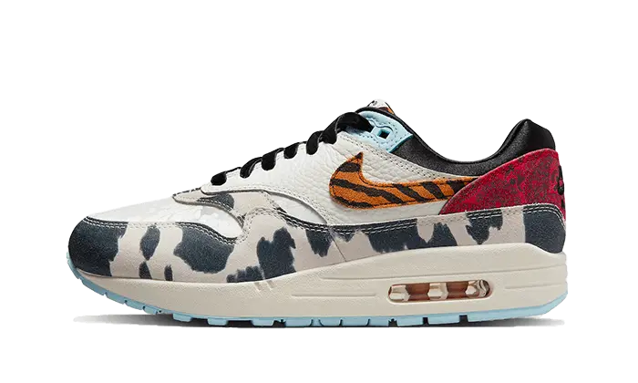 Nike Air Max 1 '87 Tiger Swoosh Cow Print