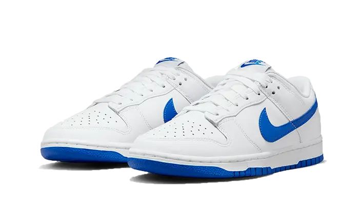 Nike Dunk Low White Hyper Royal