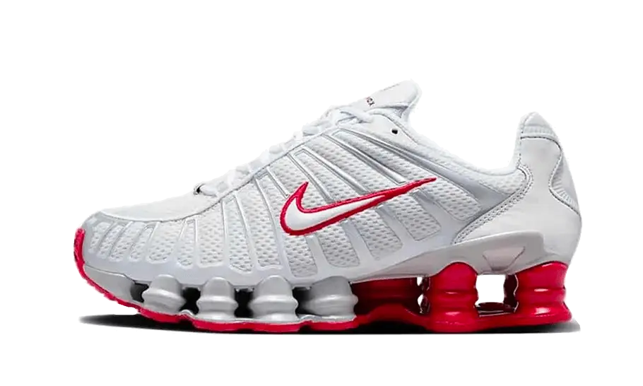 Nike Shox TL Platinum Tint Gym Red