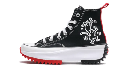 Converse Run Star Hike Hi Keith Haring Black - 171859C