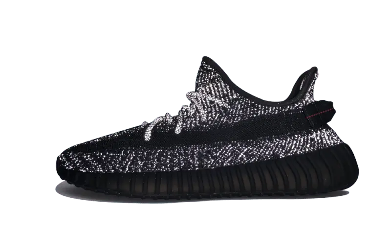 Adidas Yeezy Boost 350 V2 Static Black (Reflective) - FU9007